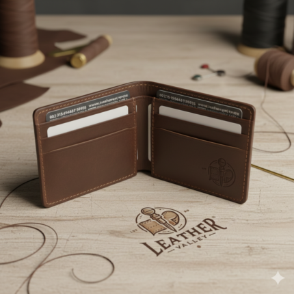 💯 Leather Valley Classic Wallet ✨
