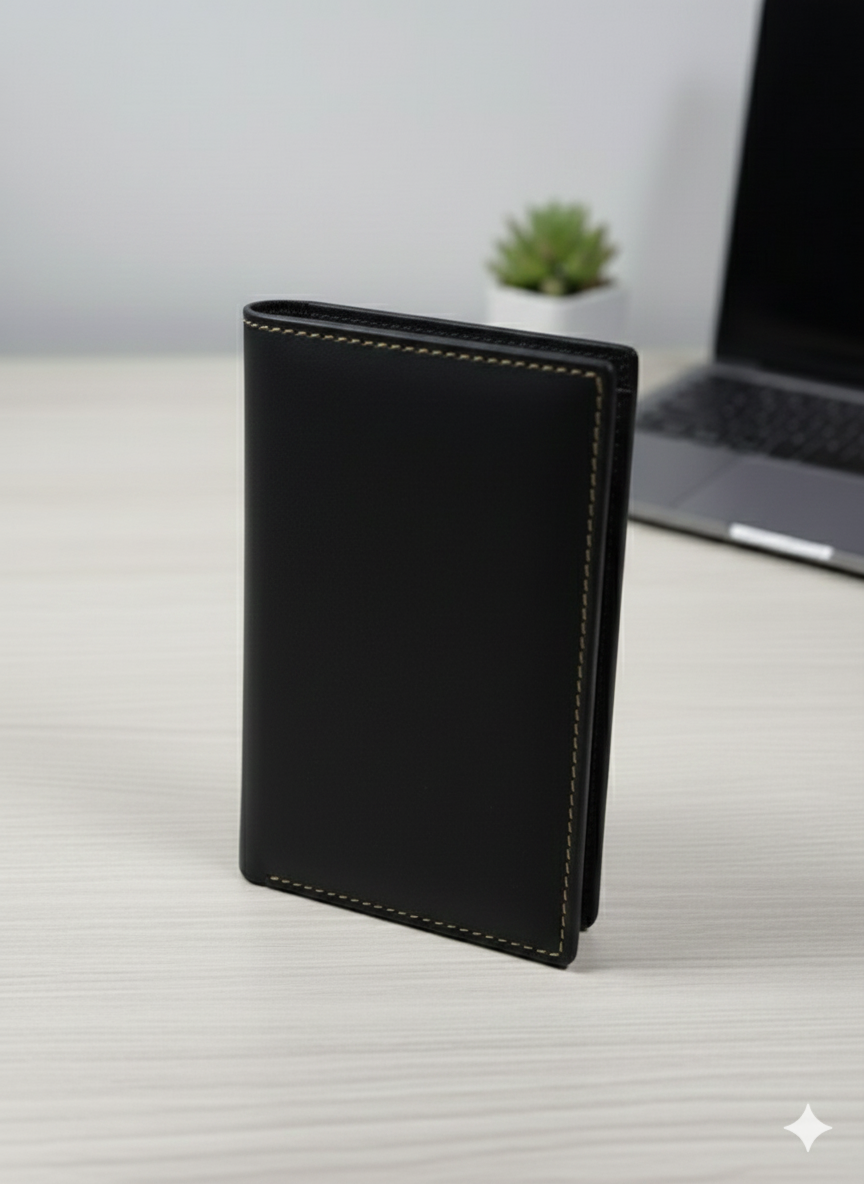 The Executive Black / Brown 💯 Genuine Leather -Travel Organizer - Image 2