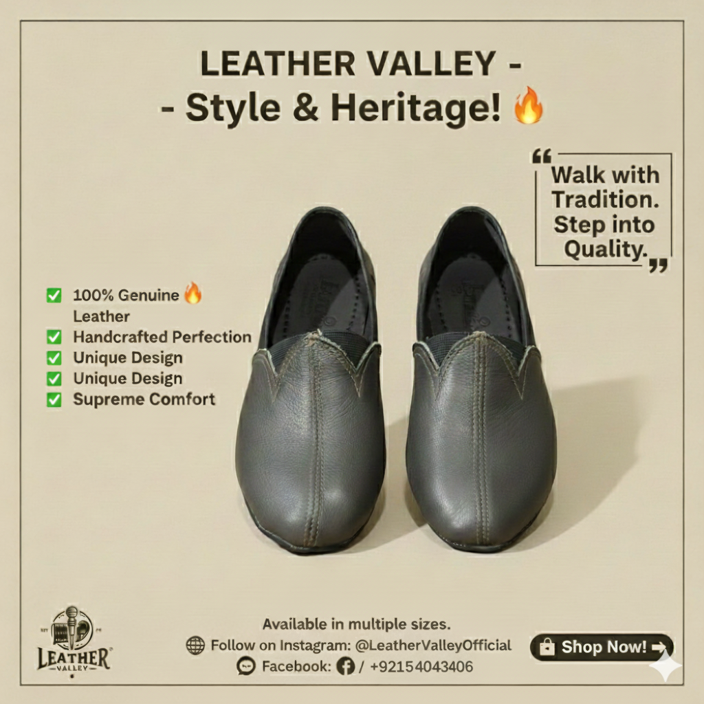 LEATHER VALLEY: Best Footwear Solution!
