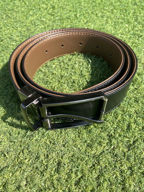 2 in 1 Leather Belt (Black & Brown) - Image 10