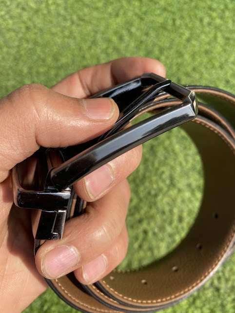 2 in 1 Leather Belt (Black & Brown) - Image 8