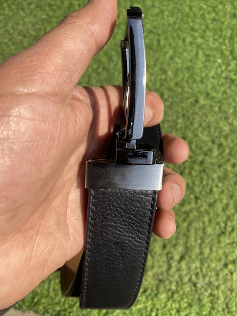 2 in 1 Leather Belt (Black & Brown) - Image 7