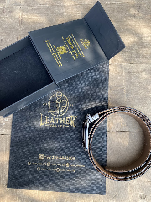 2 in 1 Leather Belt (Black & Brown) - Image 4